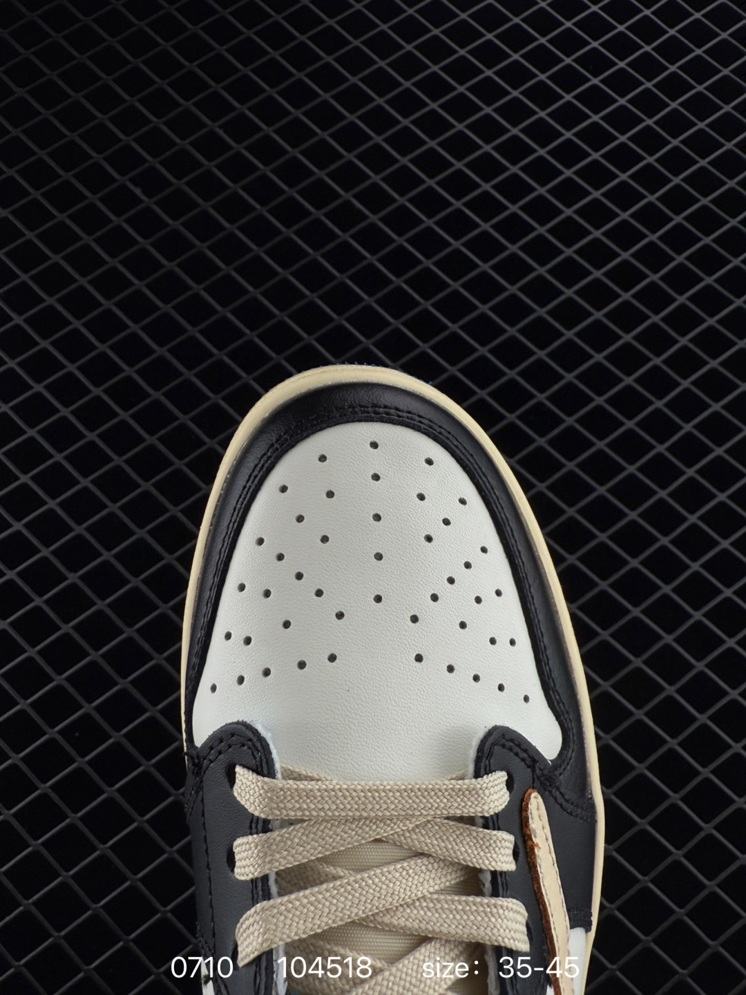 Fragment Design x Travis Scott x Nike Air Jordan 1 Low OG SP”Military Blue”